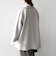 《予約》【WEB限定】SHIPS any: PURE WOOL スタンド & ダブル カラー コート