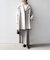 【WEB限定】SHIPS any: PURE WOOL スタンド & テーラード ハーフ コート