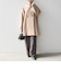 《予約》【WEB限定】SHIPS any: PURE WOOL スタンド & ダブル カラー コート