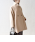 《予約》【WEB限定】SHIPS any: PURE WOOL スタンド & ダブル カラー コート