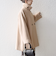 《予約》【WEB限定】SHIPS any: PURE WOOL スタンド & ダブル カラー コート