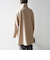 《予約》【WEB限定】SHIPS any: PURE WOOL スタンド & ダブル カラー コート
