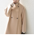 《予約》【WEB限定】SHIPS any: PURE WOOL スタンド & ダブル カラー コート