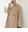 《予約》【WEB限定】SHIPS any: PURE WOOL スタンド & ダブル カラー コート