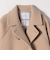 《予約》【WEB限定】SHIPS any: PURE WOOL スタンド & ダブル カラー コート