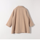 《予約》【WEB限定】SHIPS any: PURE WOOL スタンド & ダブル カラー コート