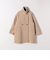 【WEB限定】SHIPS any: PURE WOOL スタンド & テーラード ハーフ コート