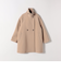 【WEB限定】SHIPS any: PURE WOOL スタンド & テーラード ハーフ コート