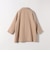 《一部追加予約》【WEB限定】PURE WOOL スタンド & テーラード ハーフ コート