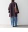 《一部追加予約》【WEB限定】PURE WOOL スタンド & テーラード ハーフ コート