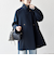 《予約》【WEB限定】SHIPS any: PURE WOOL スタンド & ダブル カラー コート