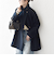 《予約》【WEB限定】SHIPS any: PURE WOOL スタンド & ダブル カラー コート