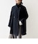 《一部追加予約》【WEB限定】PURE WOOL スタンド & テーラード ハーフ コート