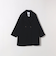 《予約》【WEB限定】SHIPS any: PURE WOOL スタンド & ダブル カラー コート