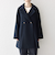 《予約》【WEB限定】SHIPS any: PURE WOOL スタンド & ダブル カラー コート