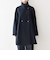 《予約》【WEB限定】SHIPS any: PURE WOOL スタンド & ダブル カラー コート