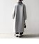 《予約》【WEB限定】SHIPS any: PURE WOOL ロング テーラード コート