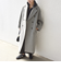 《予約》【WEB限定】SHIPS any: PURE WOOL ロング テーラード コート