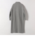 【WEB限定】SHIPS any: PURE WOOL ロング テーラード コート