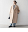 《予約》【WEB限定】SHIPS any: PURE WOOL ロング テーラード コート