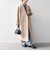 《予約》【WEB限定】SHIPS any: PURE WOOL ロング テーラード コート