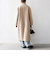 《予約》【WEB限定】SHIPS any: PURE WOOL ロング テーラード コート