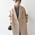 《予約》【WEB限定】SHIPS any: PURE WOOL ロング テーラード コート