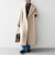 【WEB限定】SHIPS any: PURE WOOL ロング テーラード コート