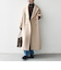 【WEB限定】SHIPS any: PURE WOOL ロング テーラード コート