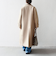 【WEB限定】SHIPS any: PURE WOOL ロング テーラード コート