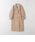 《予約》【WEB限定】SHIPS any: PURE WOOL ロング テーラード コート