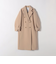 《予約》【WEB限定】SHIPS any: PURE WOOL ロング テーラード コート