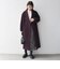 《一部追加予約》【WEB限定】PURE WOOL ロング テーラード コート