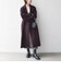 《一部追加予約》【WEB限定】PURE WOOL ロング テーラード コート