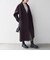 《一部追加予約》【WEB限定】PURE WOOL ロング テーラード コート
