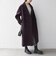 《一部追加予約》【WEB限定】PURE WOOL ロング テーラード コート