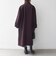 《一部追加予約》【WEB限定】PURE WOOL ロング テーラード コート