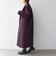 《一部追加予約》【WEB限定】PURE WOOL ロング テーラード コート
