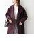 《一部追加予約》【WEB限定】PURE WOOL ロング テーラード コート