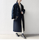 《予約》【WEB限定】SHIPS any: PURE WOOL ロング テーラード コート