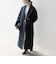 《予約》【WEB限定】SHIPS any: PURE WOOL ロング テーラード コート
