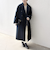 《予約》【WEB限定】SHIPS any: PURE WOOL ロング テーラード コート