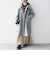 《予約》SHIPS any: PURE WOOL スタンド ＆ ビッグカラー コート