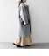 《予約》SHIPS any: PURE WOOL スタンド ＆ ビッグカラー コート
