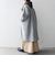 《予約》SHIPS any: PURE WOOL スタンド ＆ ビッグカラー コート