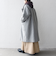 《予約》SHIPS any: PURE WOOL スタンド ＆ ビッグカラー コート