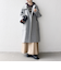 《予約》SHIPS any: PURE WOOL スタンド ＆ ビッグカラー コート
