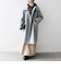 《予約》SHIPS any: PURE WOOL スタンド ＆ ビッグカラー コート