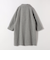 《予約》SHIPS any: PURE WOOL スタンド ＆ ビッグカラー コート