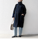 《予約》SHIPS any: PURE WOOL スタンド ＆ ビッグカラー コート